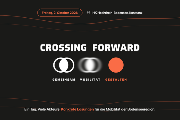Logo der Veranstaltung Crossing Forward: Gemeinsam Mobilität gestalten