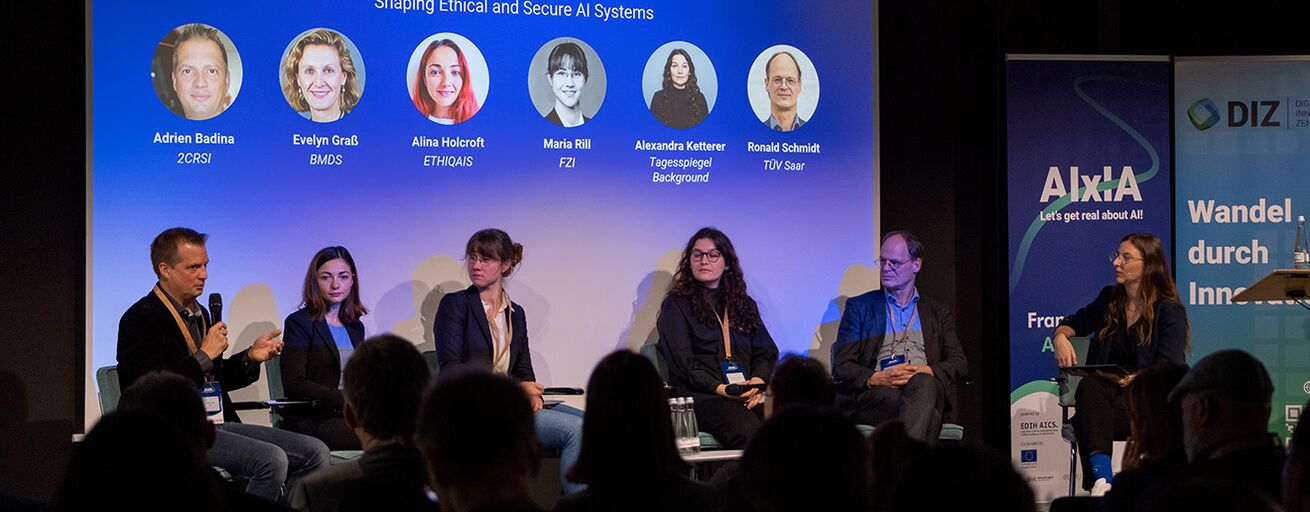 Panel Diskussion bei der AIxIA 2025