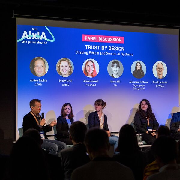 Panel Diskussion bei der AIxIA 2025