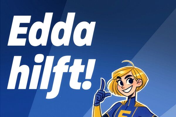 Edda hilft Logo