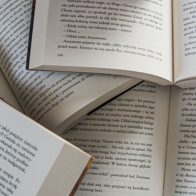 Offene Bücher